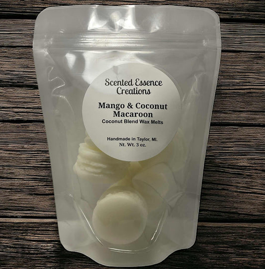 Mango and Coconut Macaroon